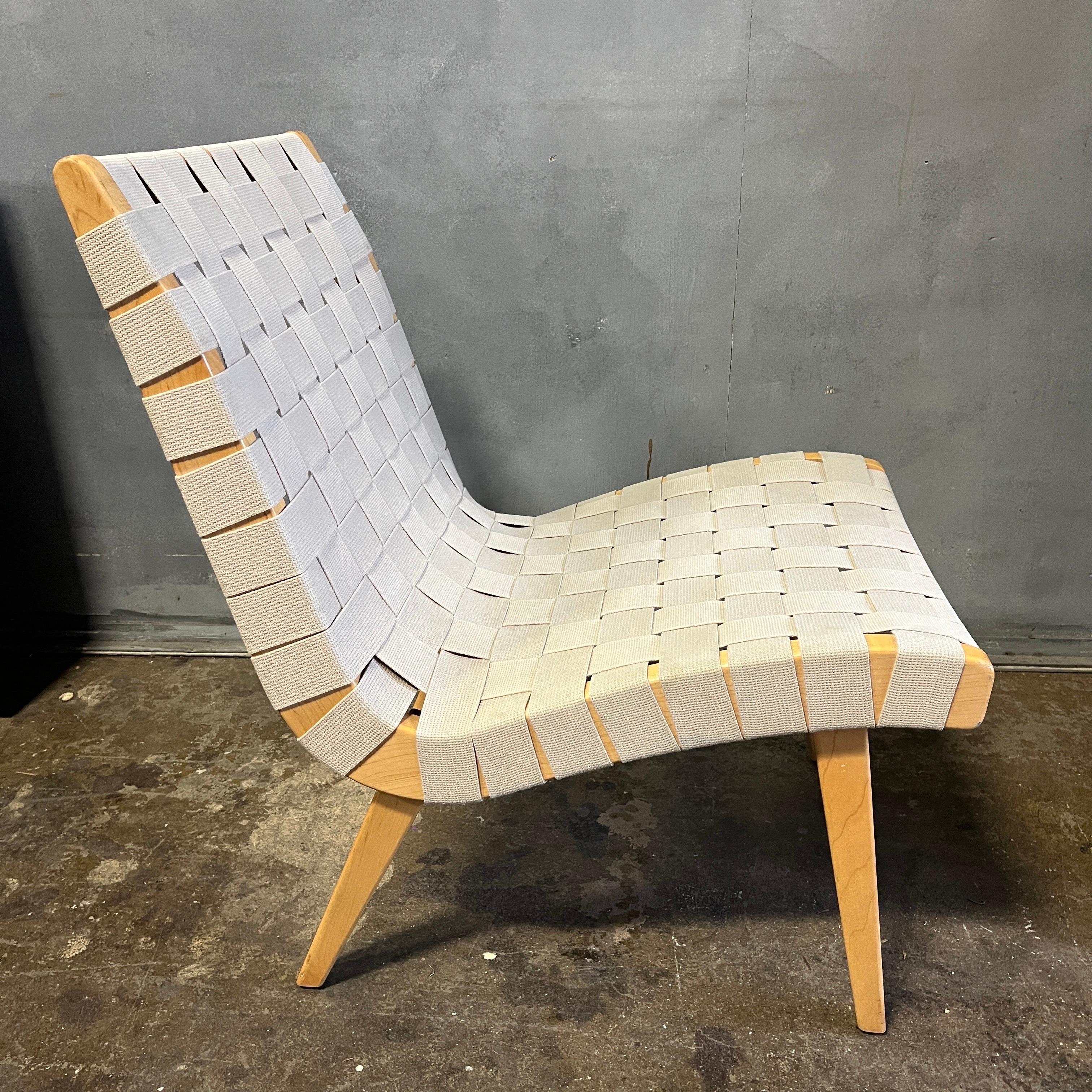 American Midcentury Jens Risom Lounge Chair for Knoll 