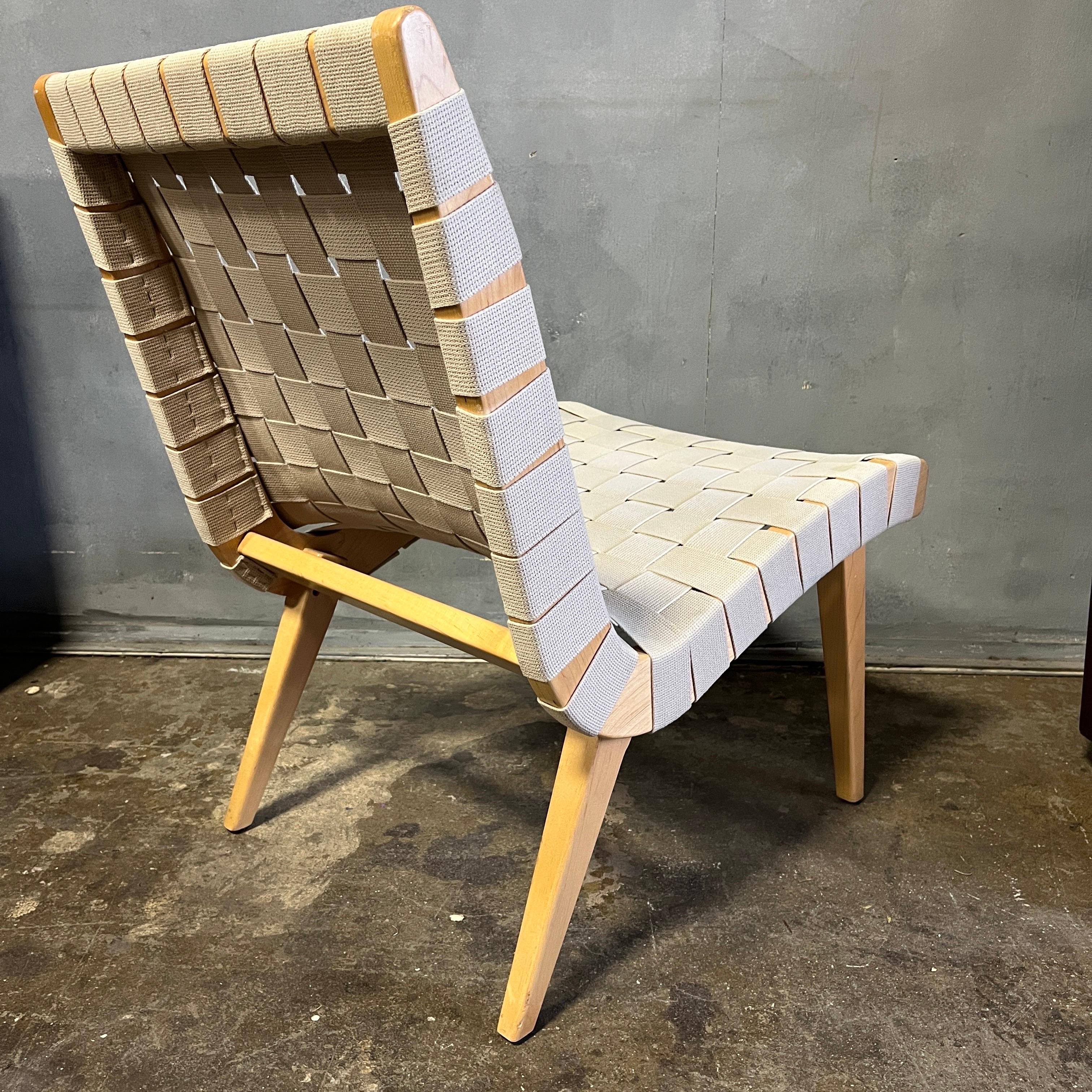 Midcentury Jens Risom Lounge Chair for Knoll  In Good Condition In BROOKLYN, NY