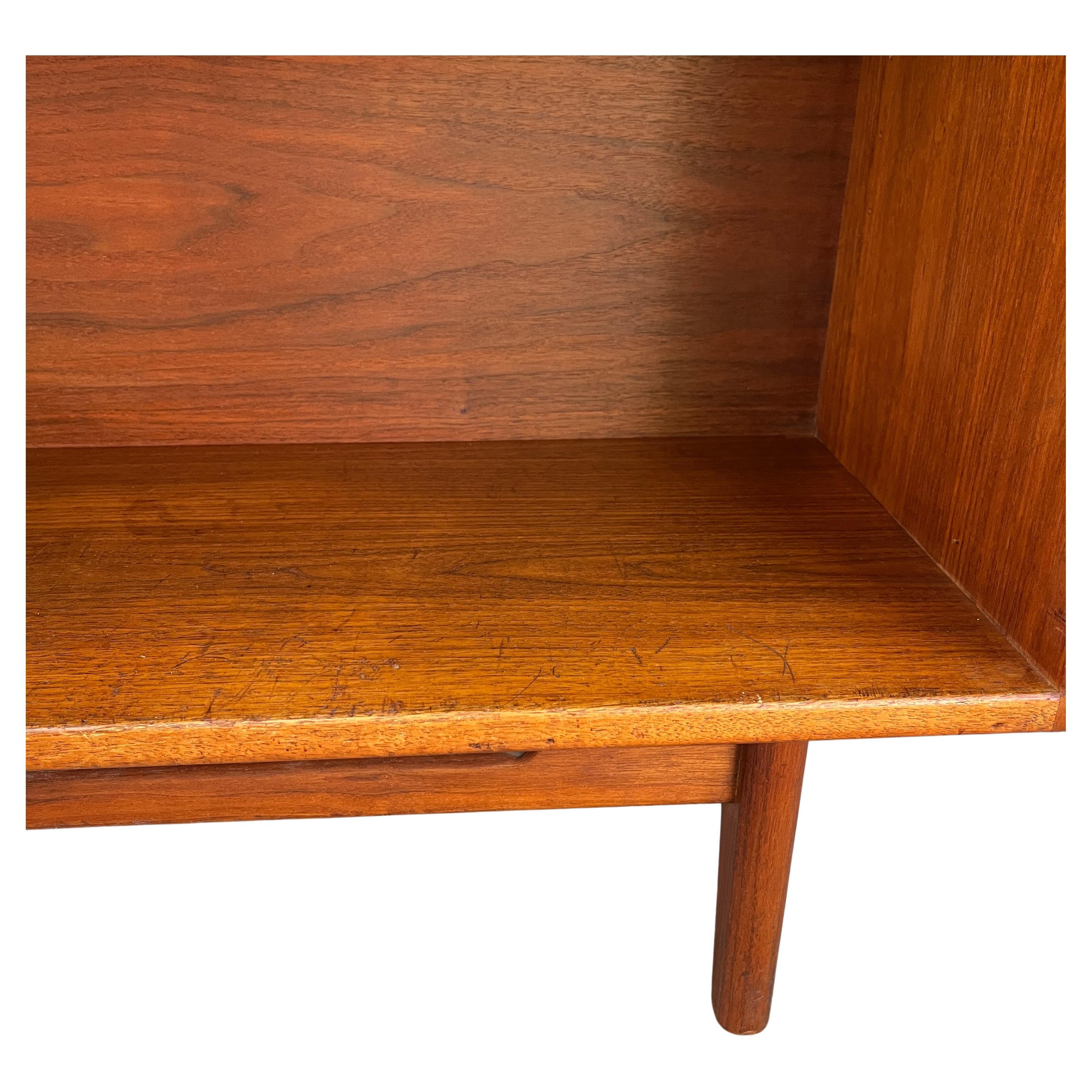 Mid-Century Modern Midcentury Jens Risom Walnut Bookcase