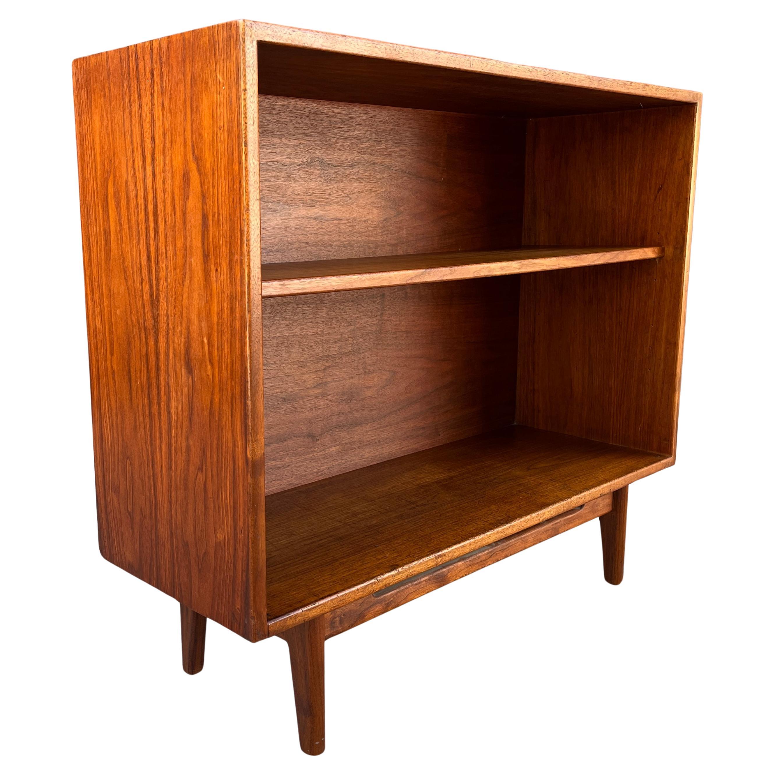American Midcentury Jens Risom Walnut Bookcase