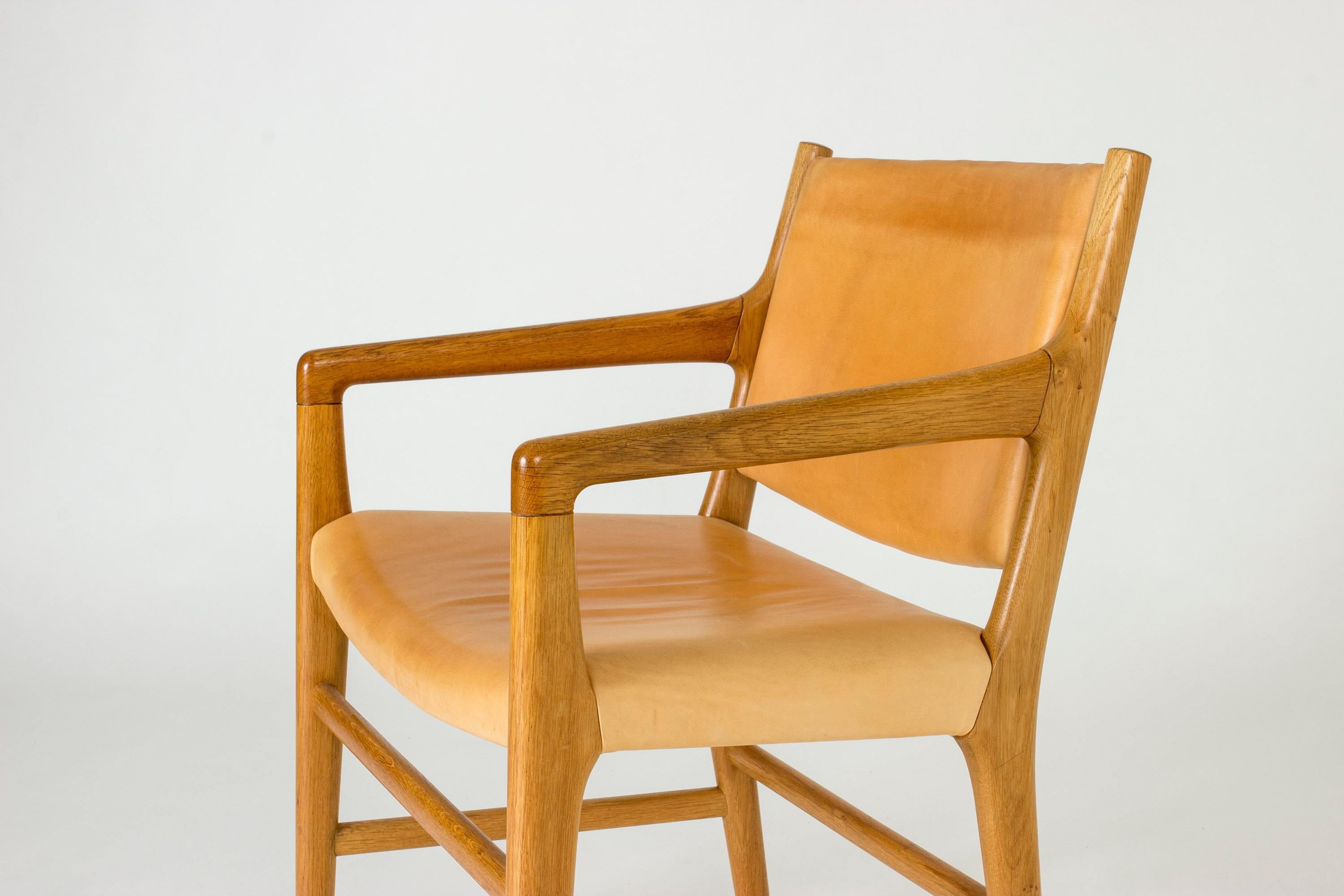 Fauteuil « JH 507 » du milieu du siècle dernier par Hans J. Wegner Bon état - En vente à Stockholm, SE