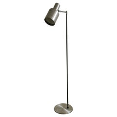 Midcentury Jo Hammerborg Aluminium 'Studio' Floor Lamp for Fog & Mørup, 1960s