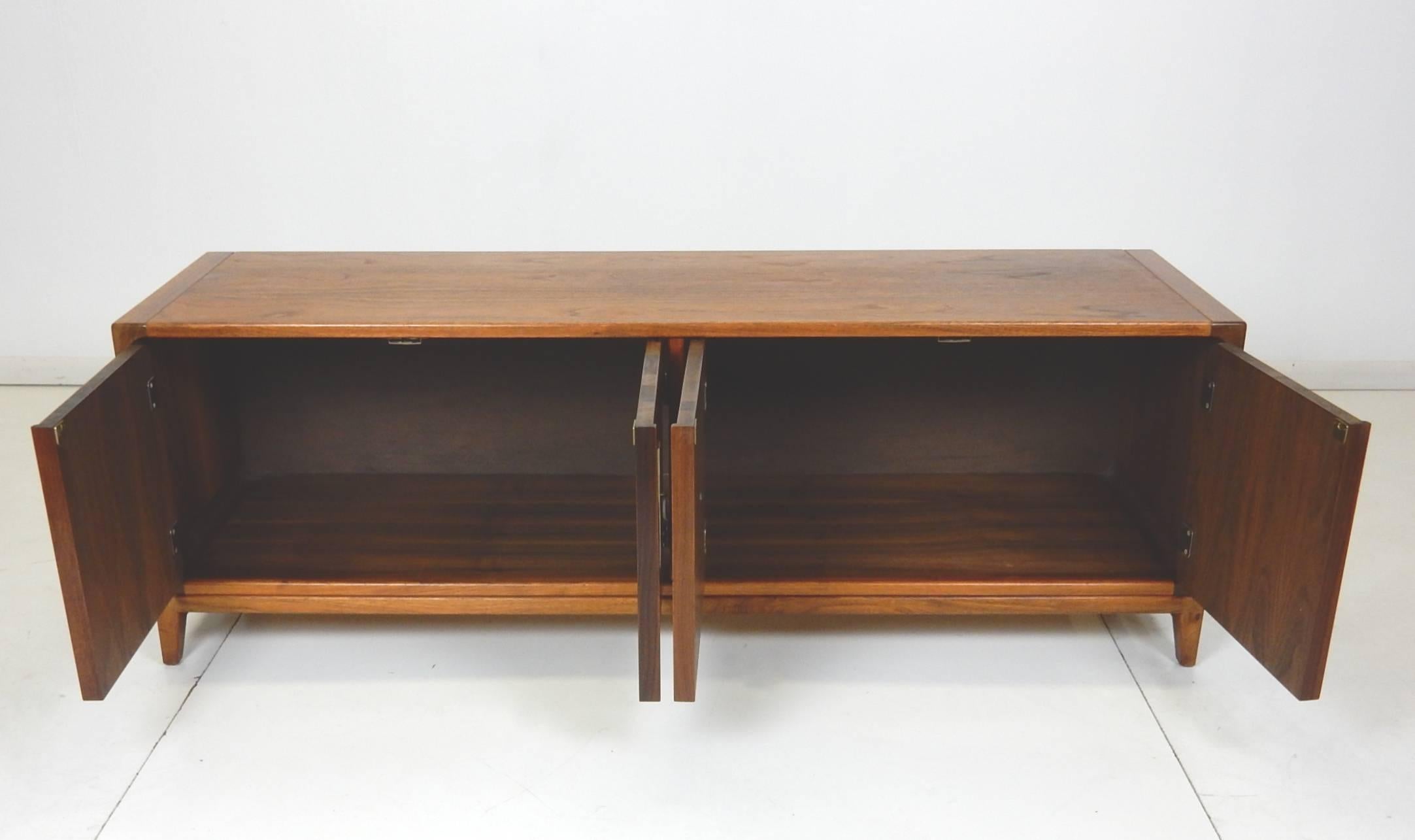 Mid-Century Modern Mid Century John Keal Design for Brown-Saltman Low Credenza Cabinet