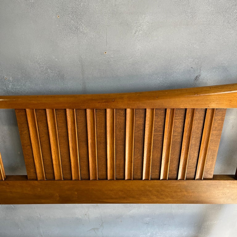 Midcentury John Headboard King For Sale at 1stDibs