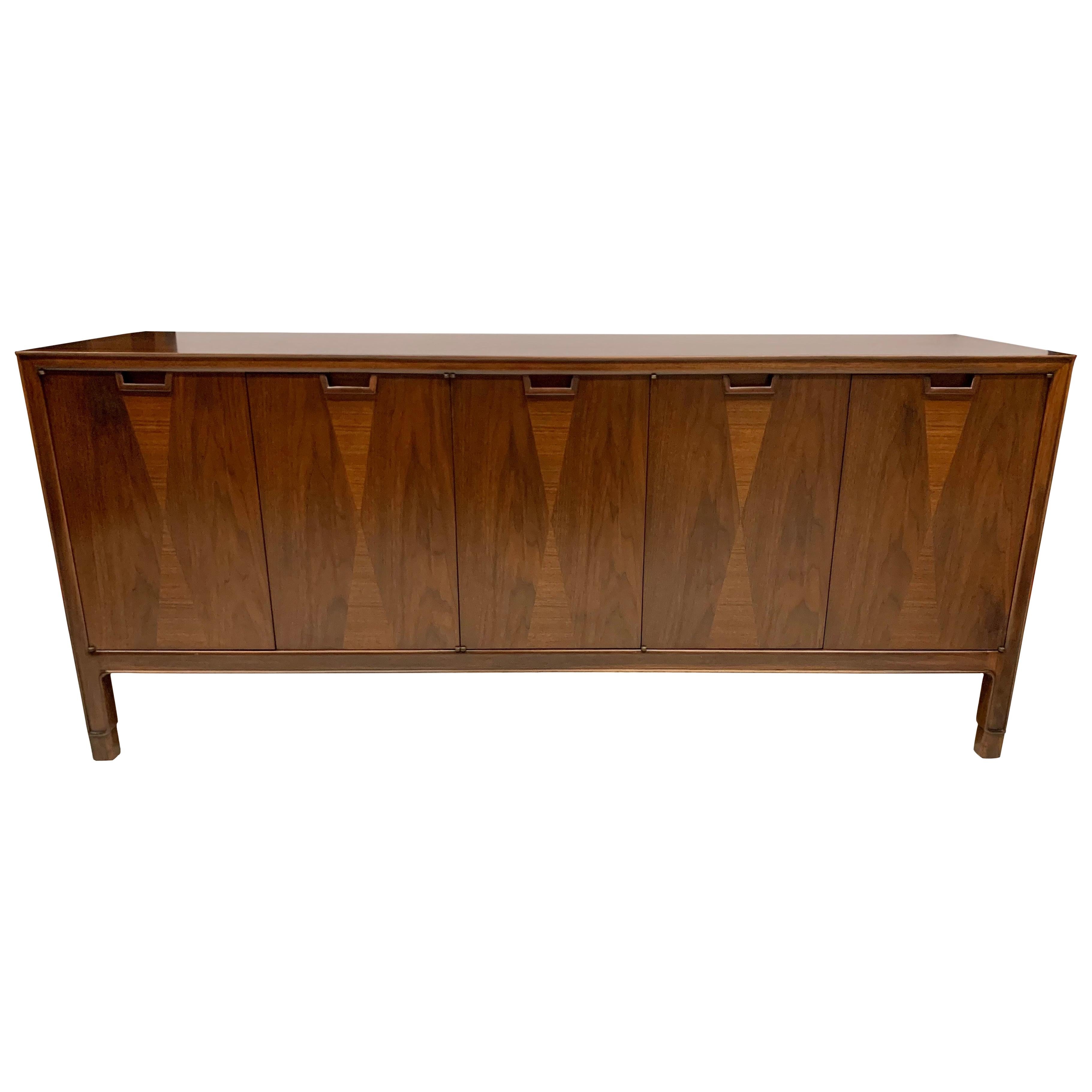 Midcentury Jon Stuart Credenza Sideboard Cabinet Dresser