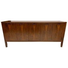 Midcentury Jon Stuart Credenza Sideboard Cabinet Dresser