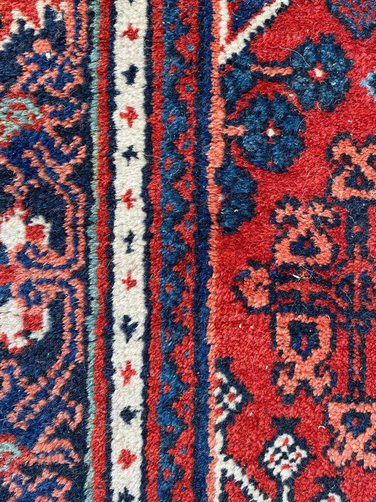 Midcentury Joshaghan Rug For Sale at 1stDibs