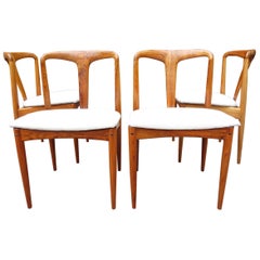 Midcentury Juliane Dining Chairs by Johannes Andersen