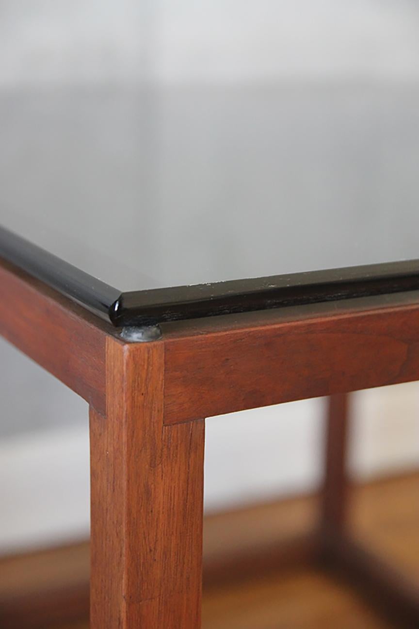 Midcentury Kai Kristiansen Style Teak cocktail table In Good Condition For Sale In Los Angeles, CA
