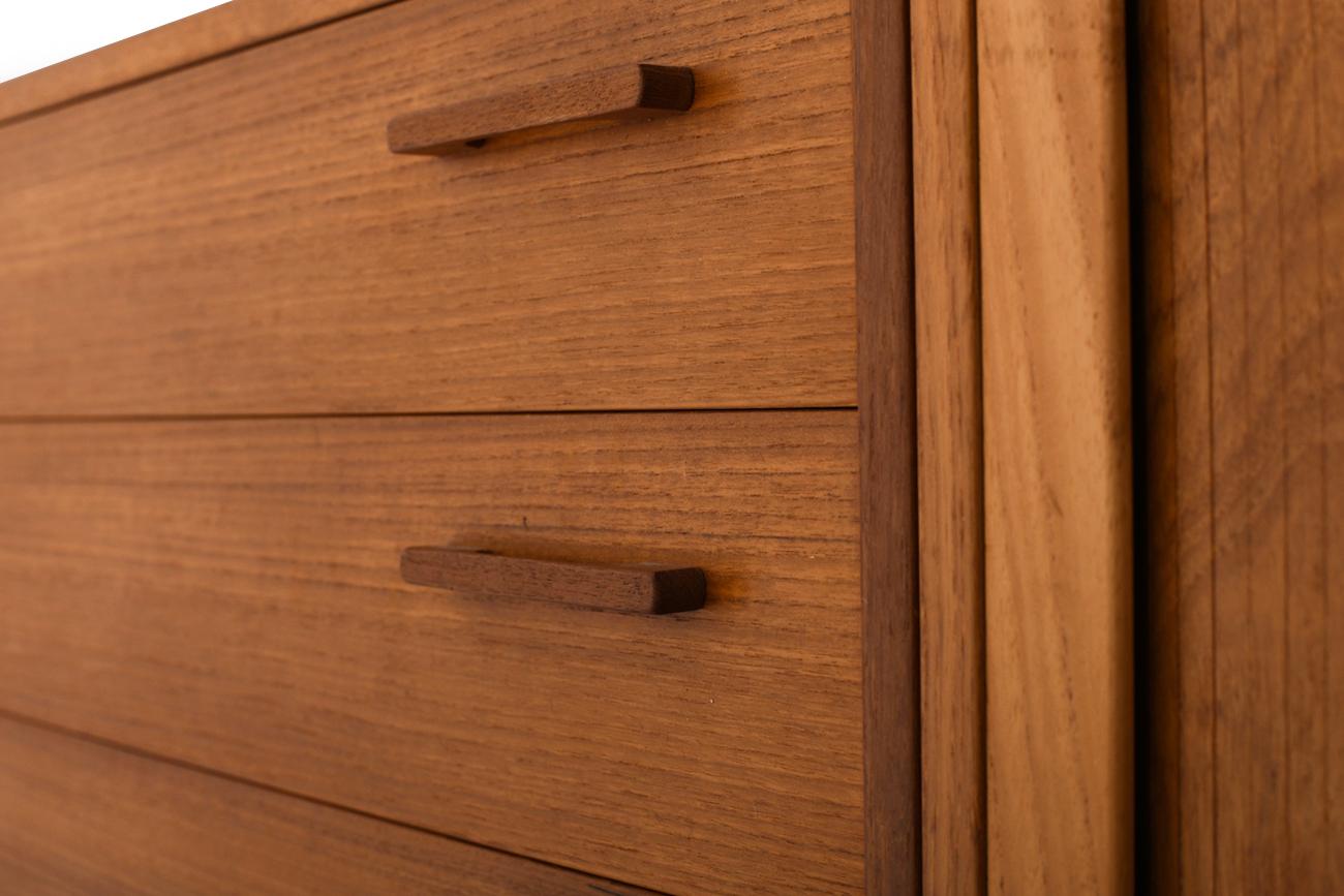 Midcentury Kai Kristiansen Wall System in Teak 5