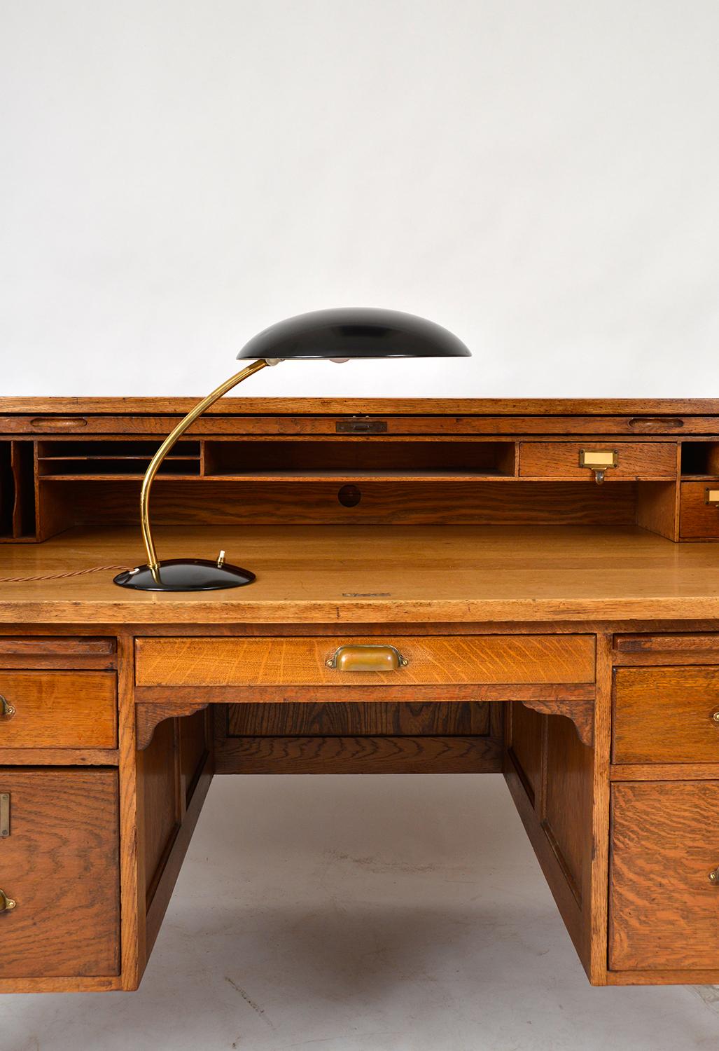 Midcentury Kaiser Idell Desk Task Lamp by Christian Dell Model 6782 German 1950s 4