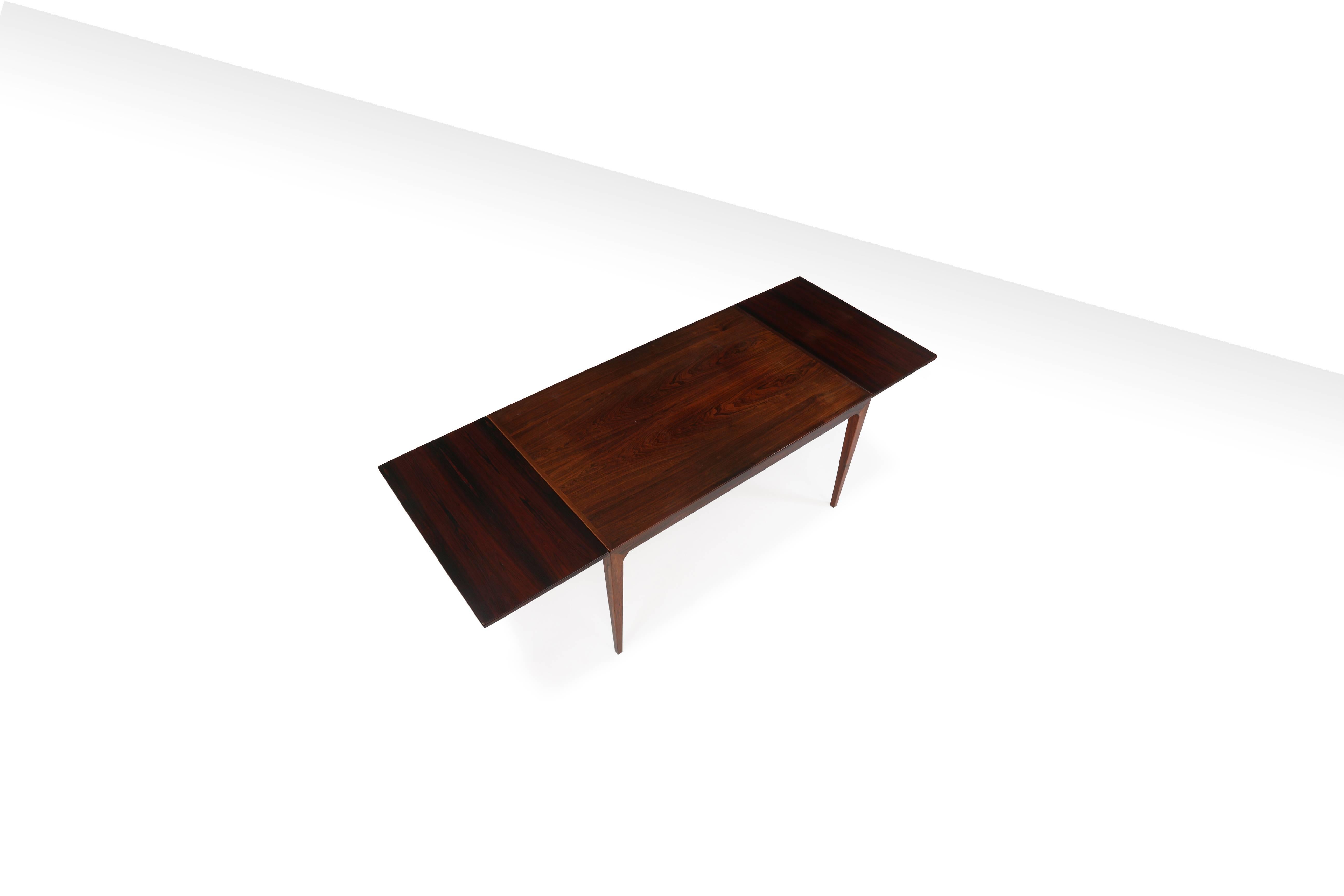 Mid-Century Modern Midcentury Kaj Winding Rosewood Dining Table, Denmark, 1960s