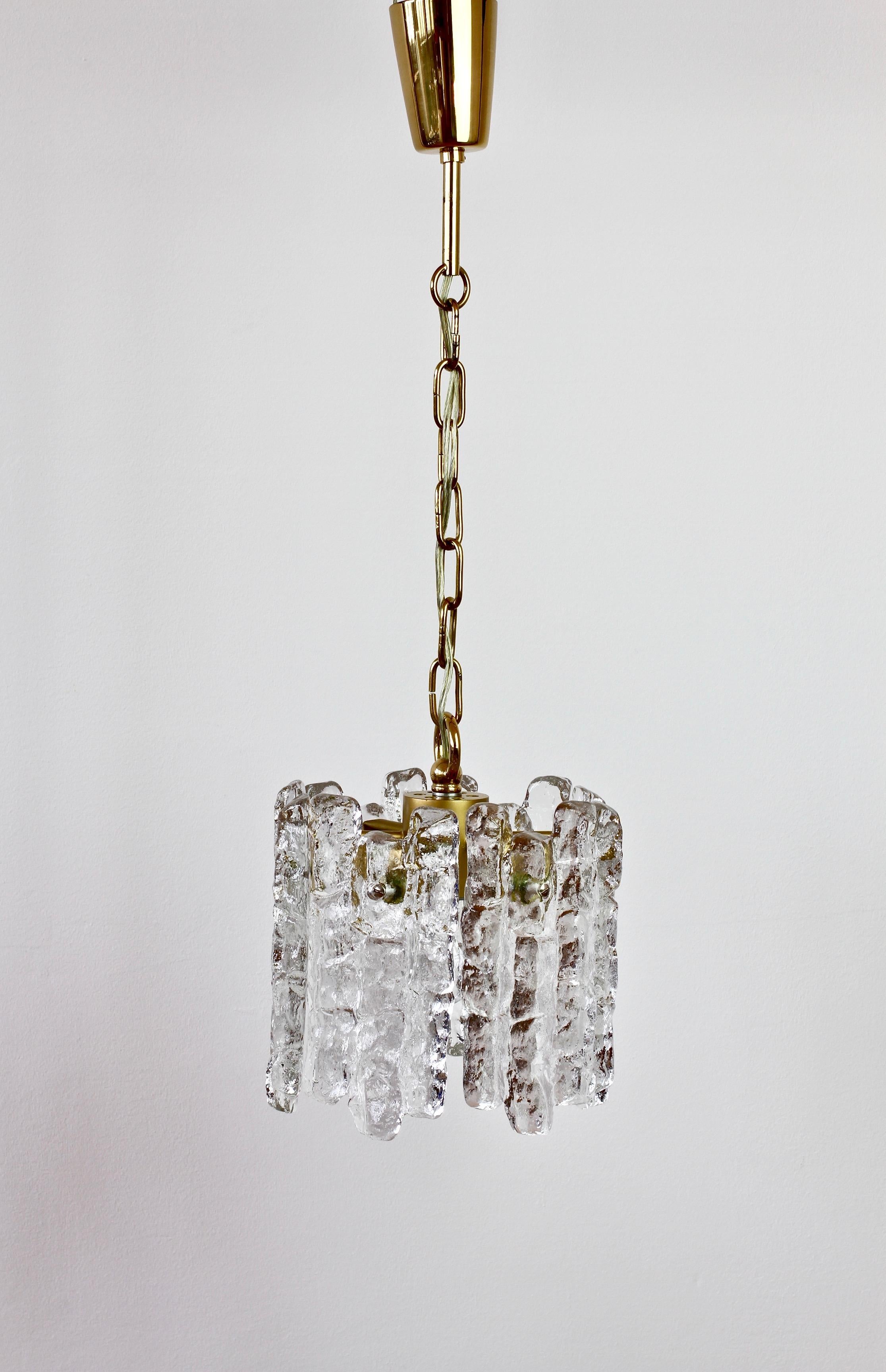 1960s crystal chandelier