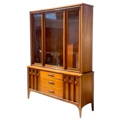 Vintage Midcentury Kent Coffey Perspecta China Cabinet