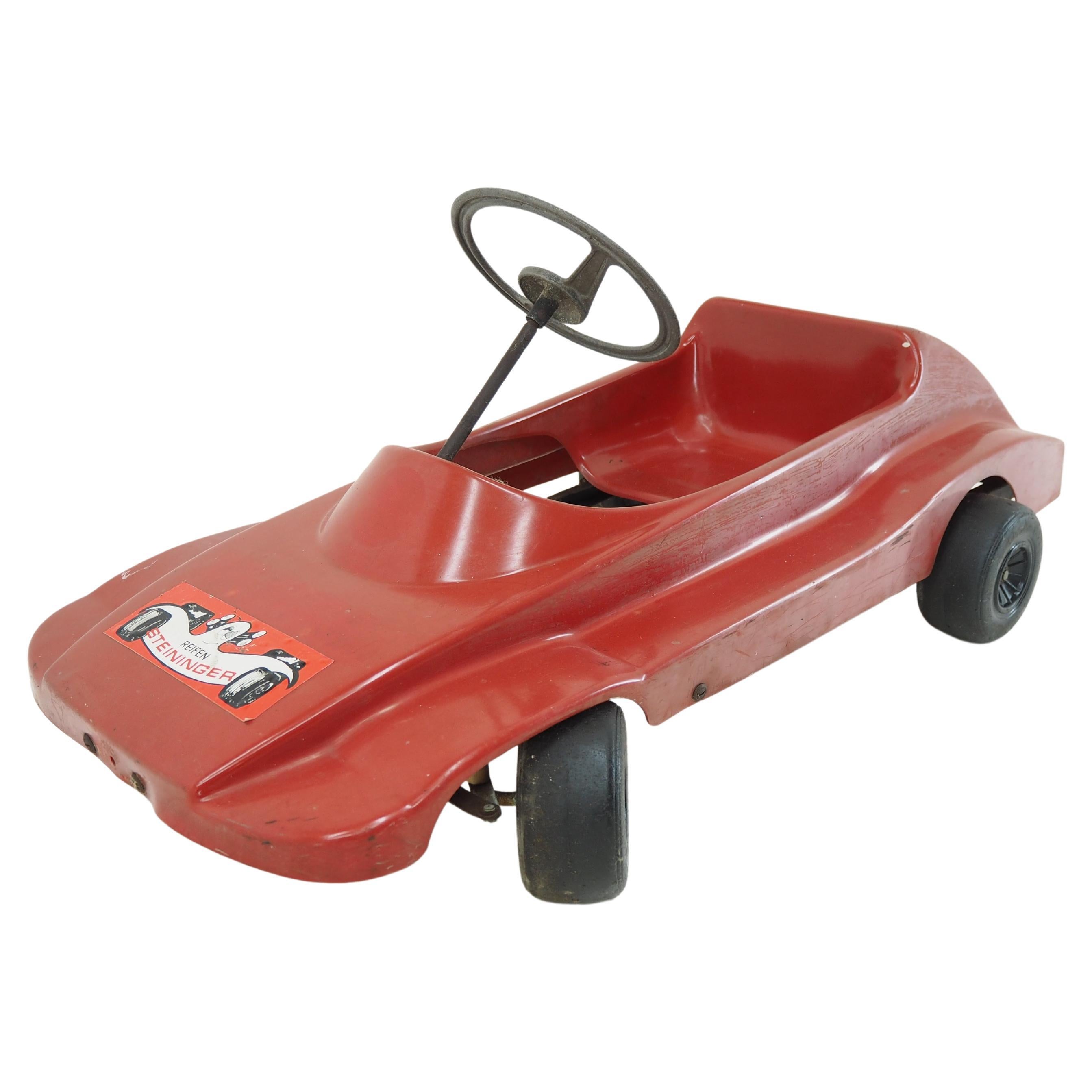 Midcentury Kids Mechanical Pedal Car, 1960s For Sale