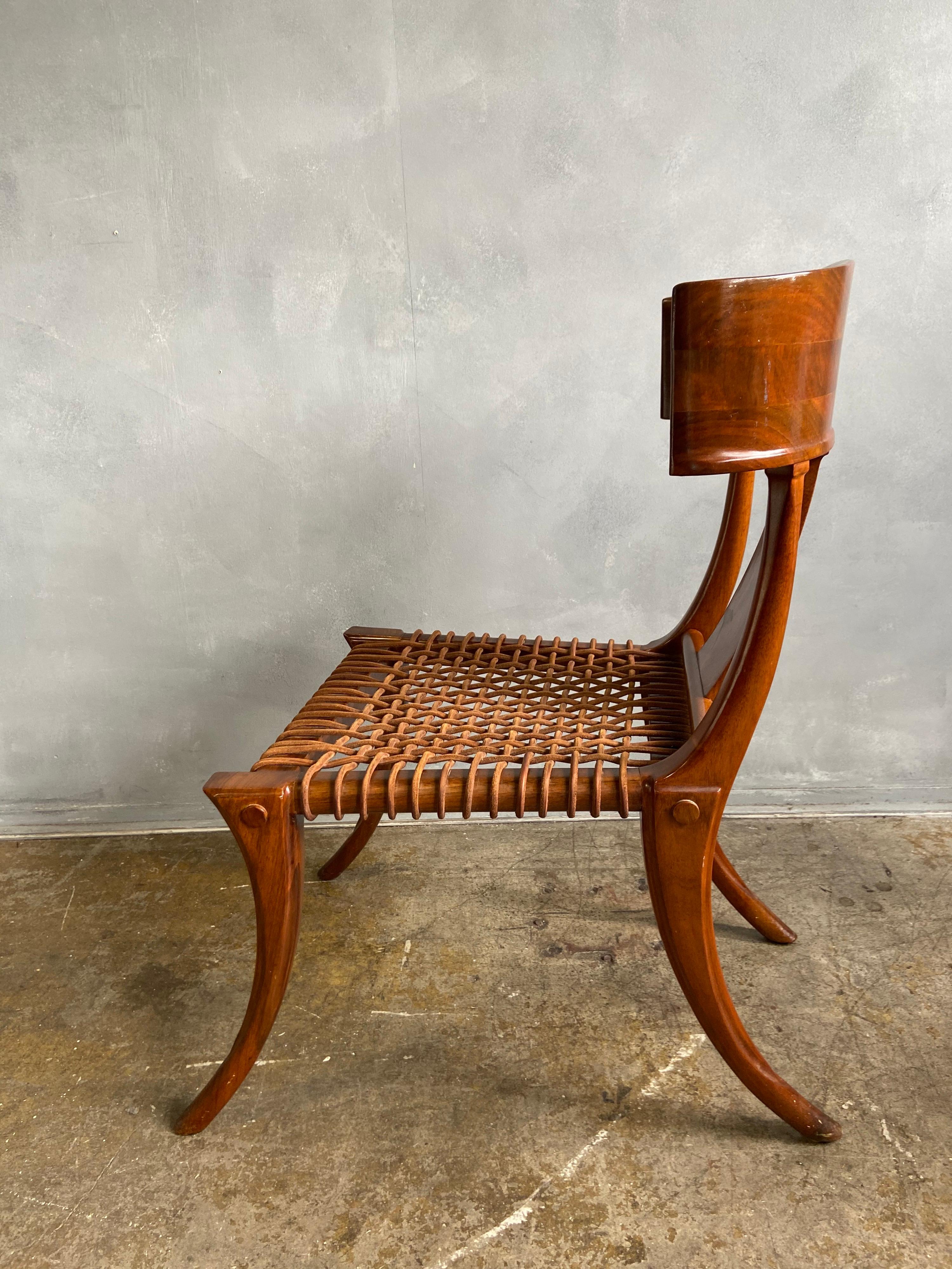 20th Century Midcentury Klismos Chairs 'Set of 4'