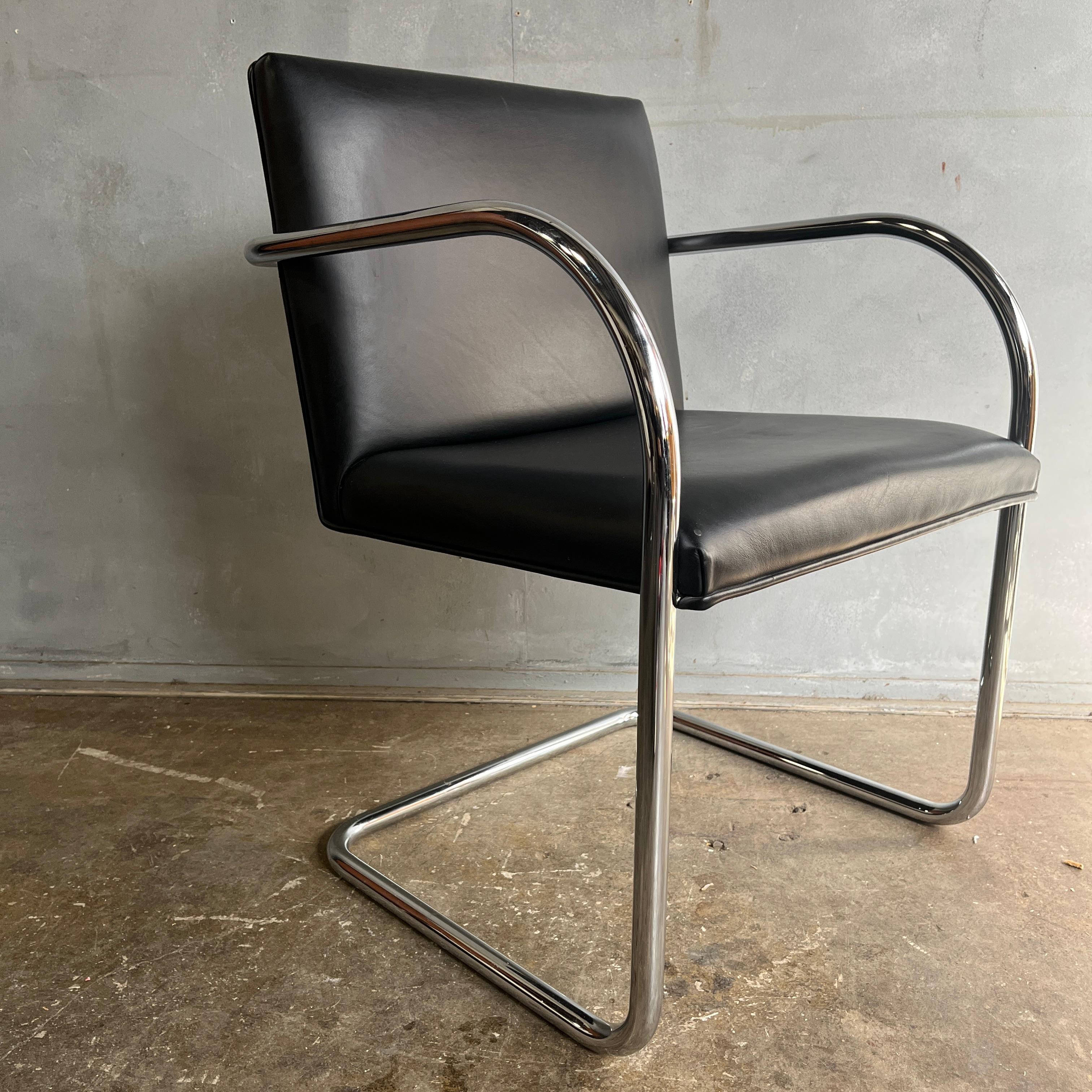 North American Midcentury Knoll Brno Chair by Mies Van Der Rohe