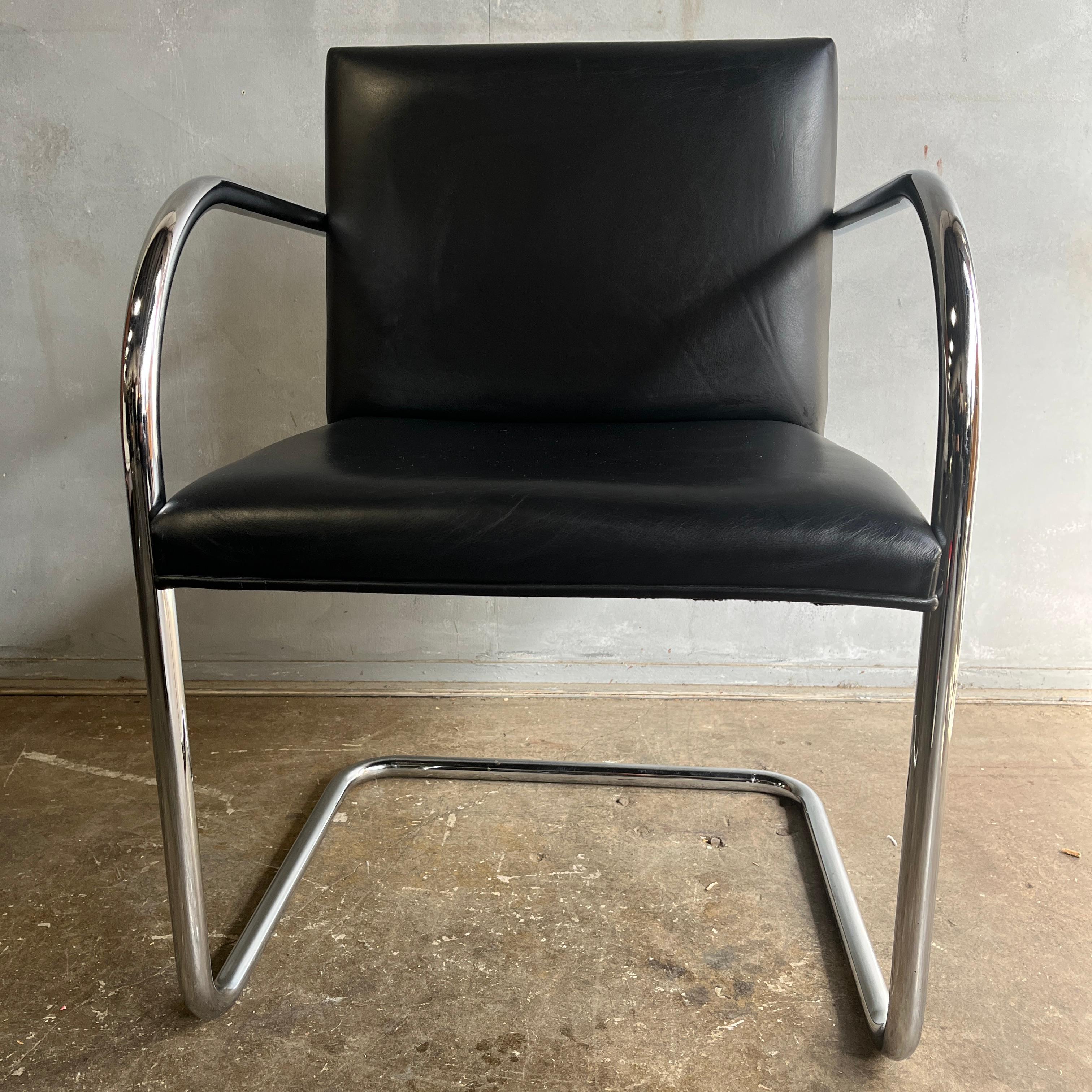 20th Century Midcentury Knoll Brno Chair by Mies Van Der Rohe