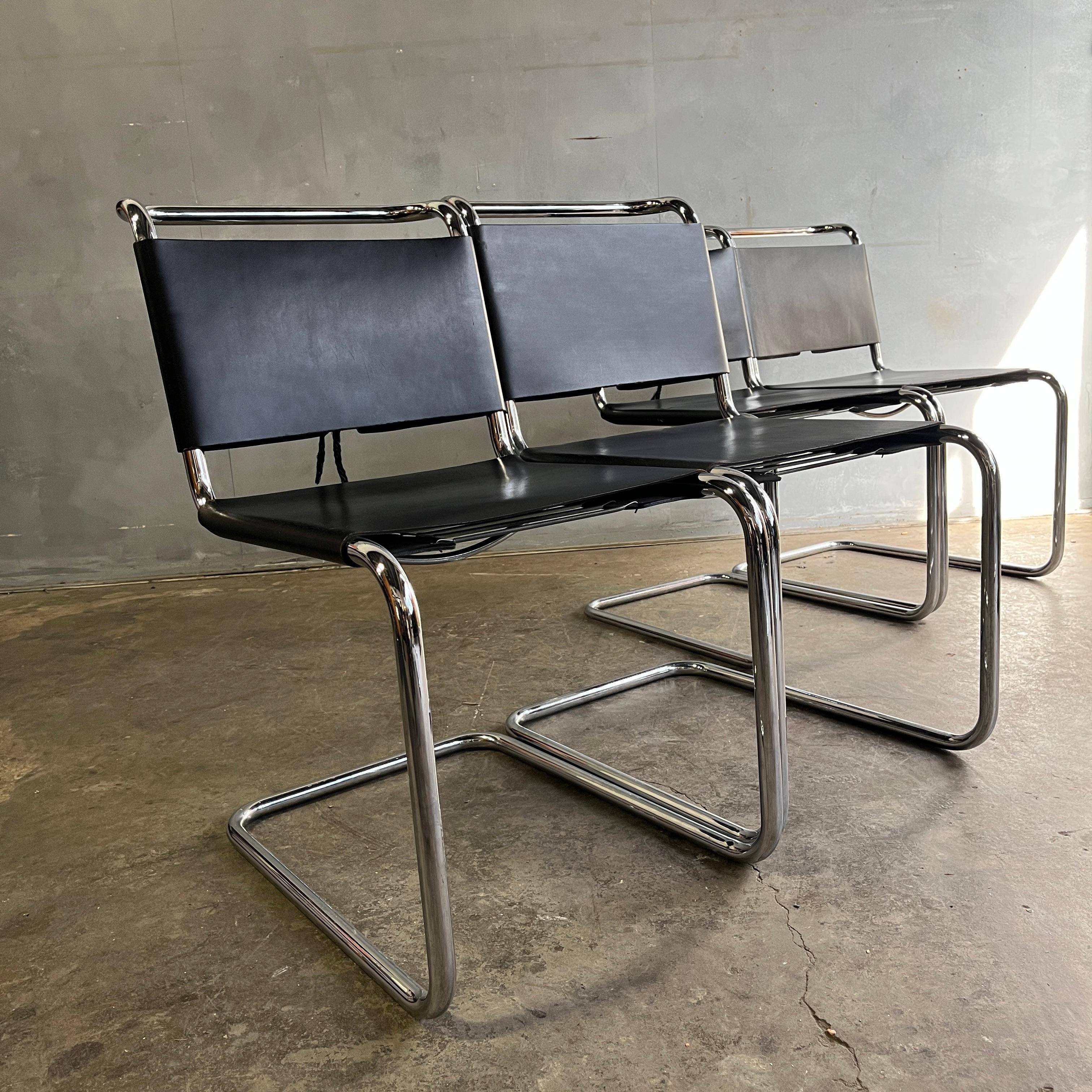 Mid-Century Knoll Spoleto Chairs 1970s Set of 4 5