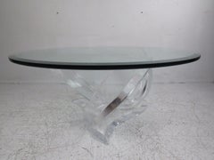 Tavolino da caffè in lucite di Shlomi Haziza