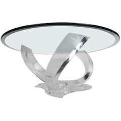 Shlomi Haziza Mesa baja de lucite attr