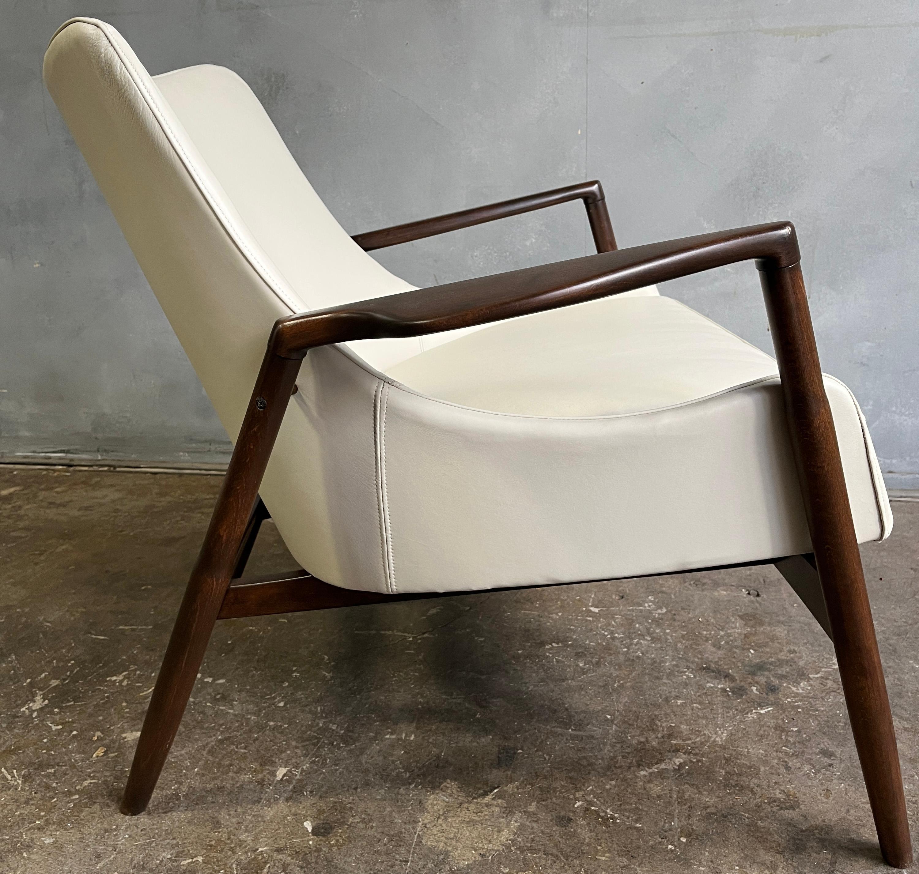 Midcentury Kofod Larsen Lounge Chairs Pair 5