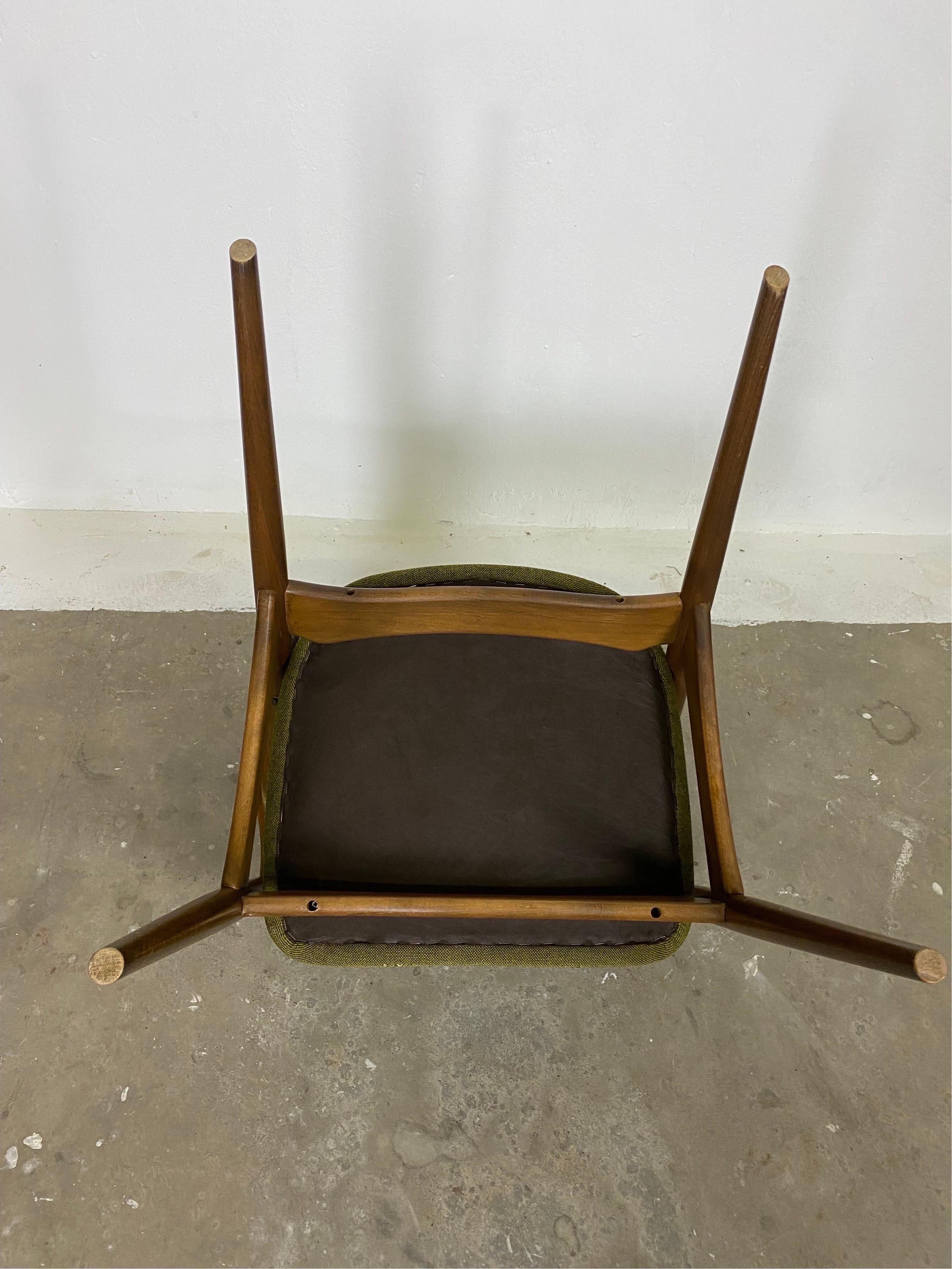 Midcentury Kontur Set of 2  Chairs by Alf Svensson for Dux Sweden 1950s For Sale 3