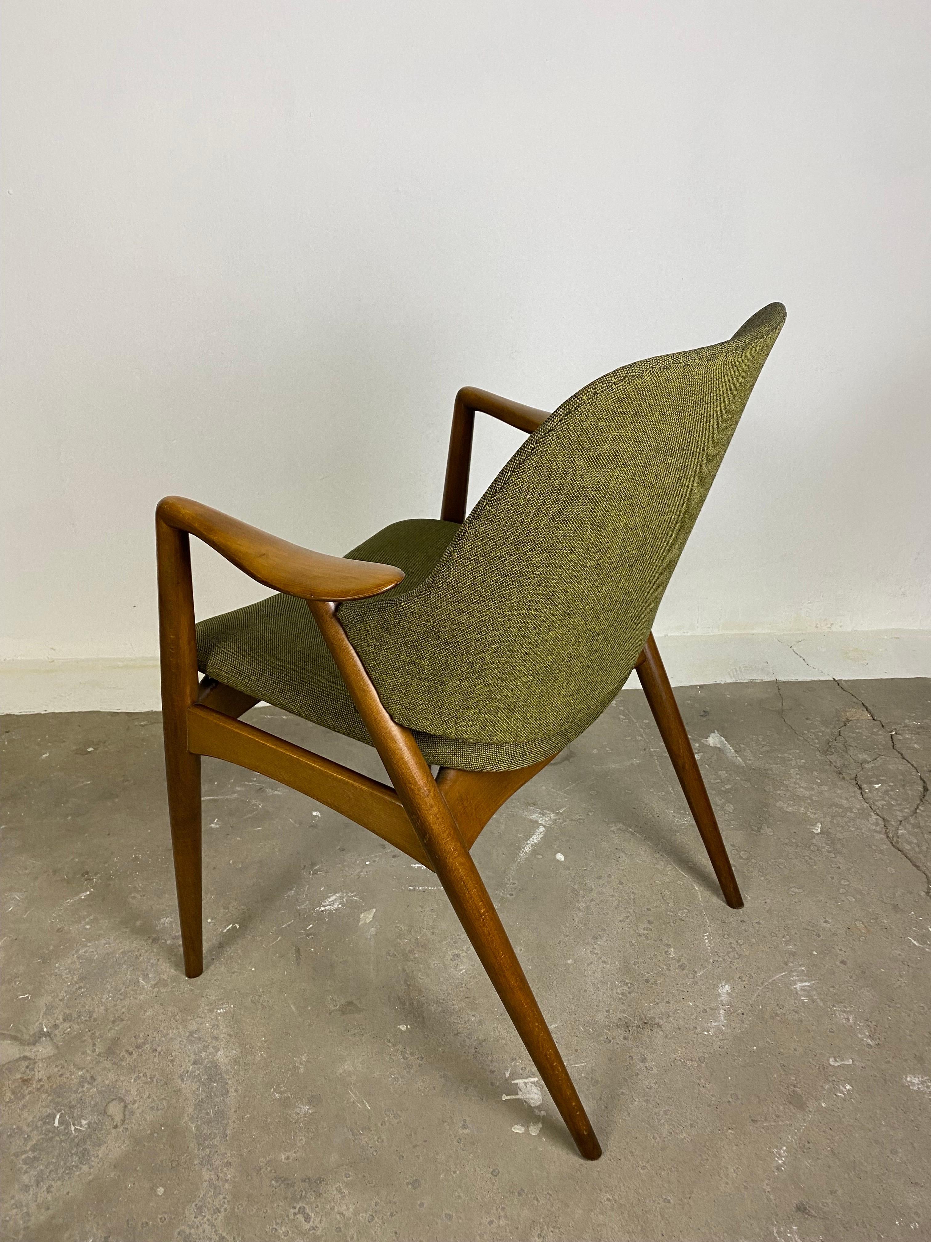 Midcentury Kontur 2er Set  Stühle von Alf Svensson für Dux Schweden 1950er Jahre (Moderne der Mitte des Jahrhunderts) im Angebot