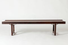 Midcentury “Krobo” Bench by Torbjørn Afdal for Bruksbo, Norway, 1960s