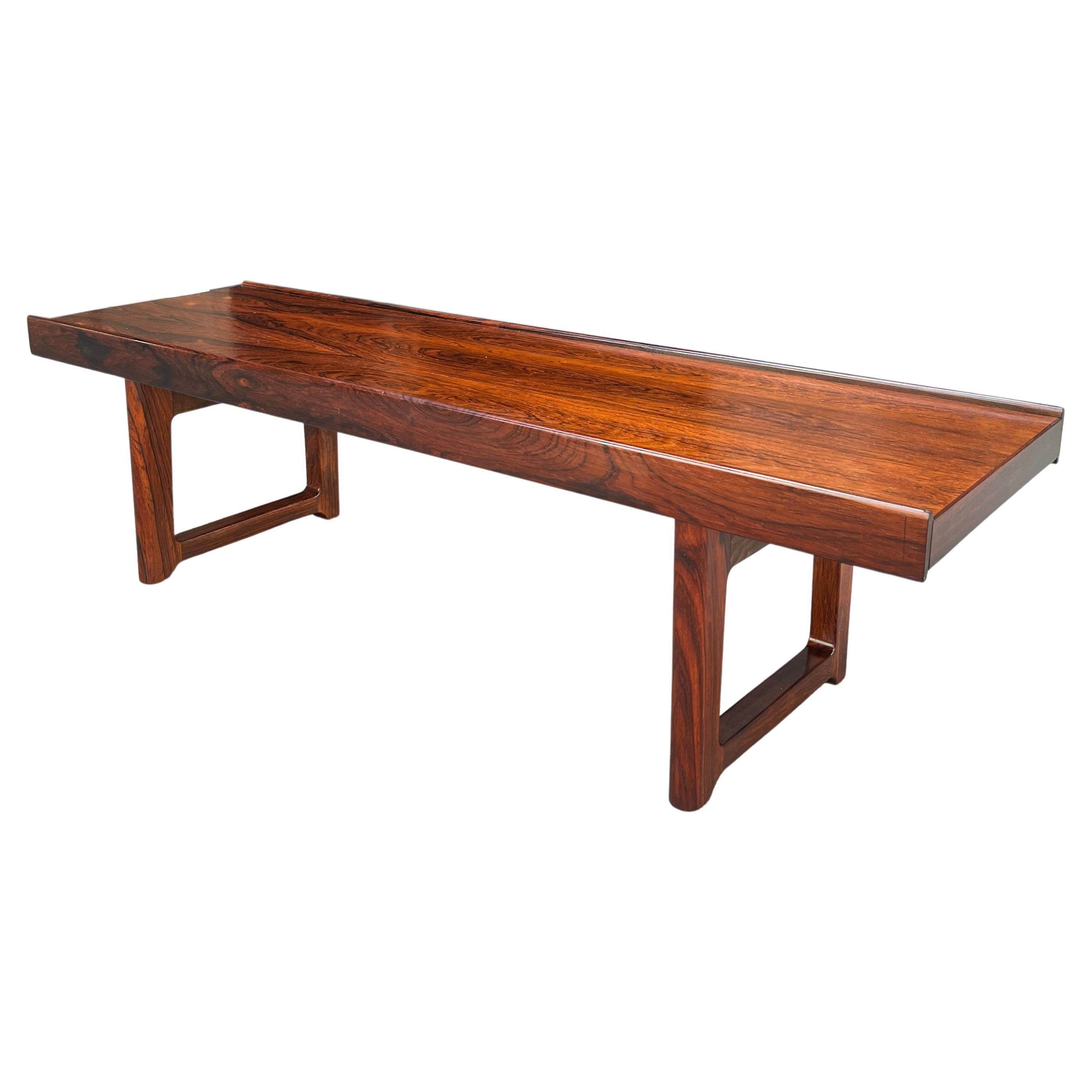 Mid-Century Modern Midcentury “Krobo” Table / Bench by Torbjørn Afdal for Bruksbo For Sale