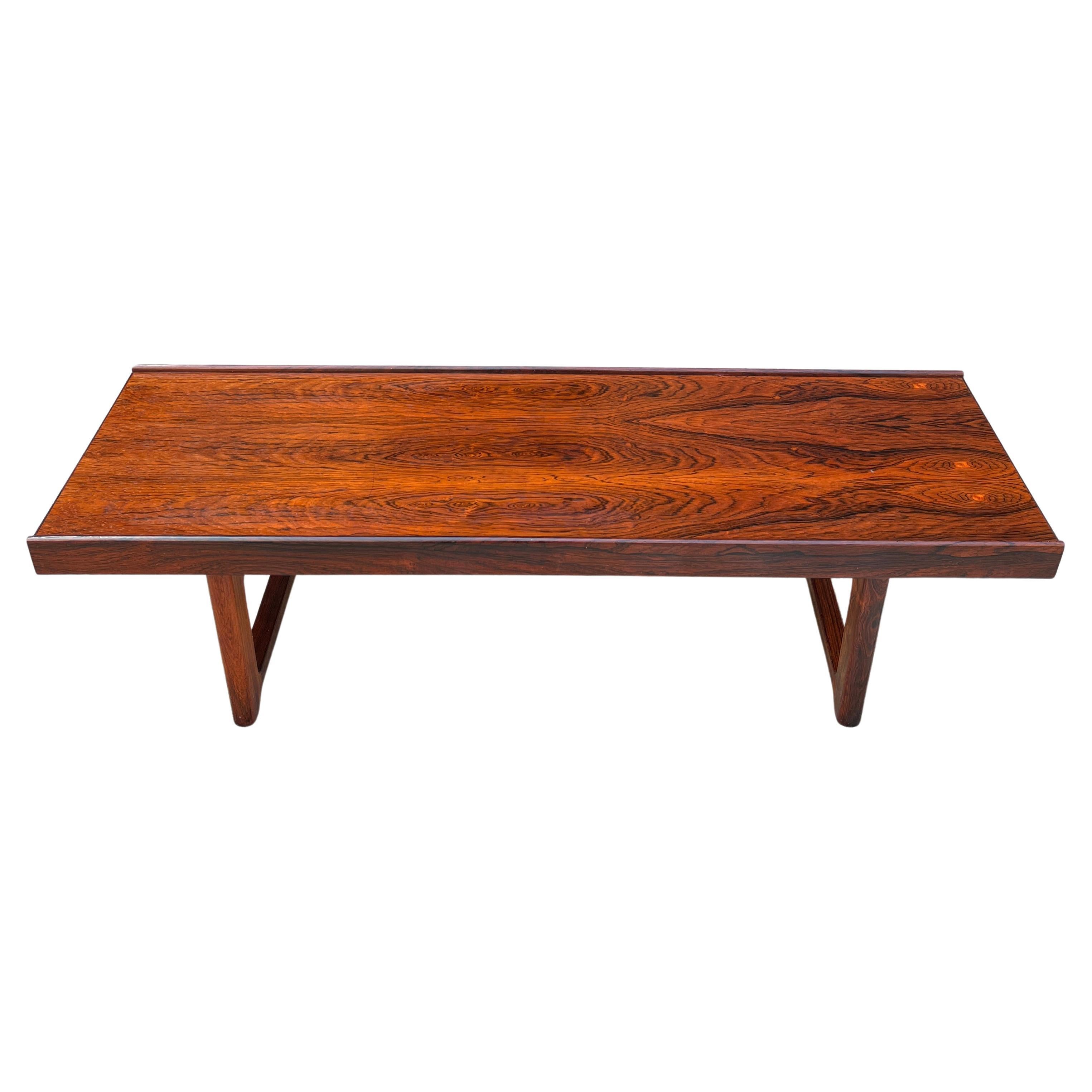 20th Century Midcentury “Krobo” Table / Bench by Torbjørn Afdal for Bruksbo For Sale