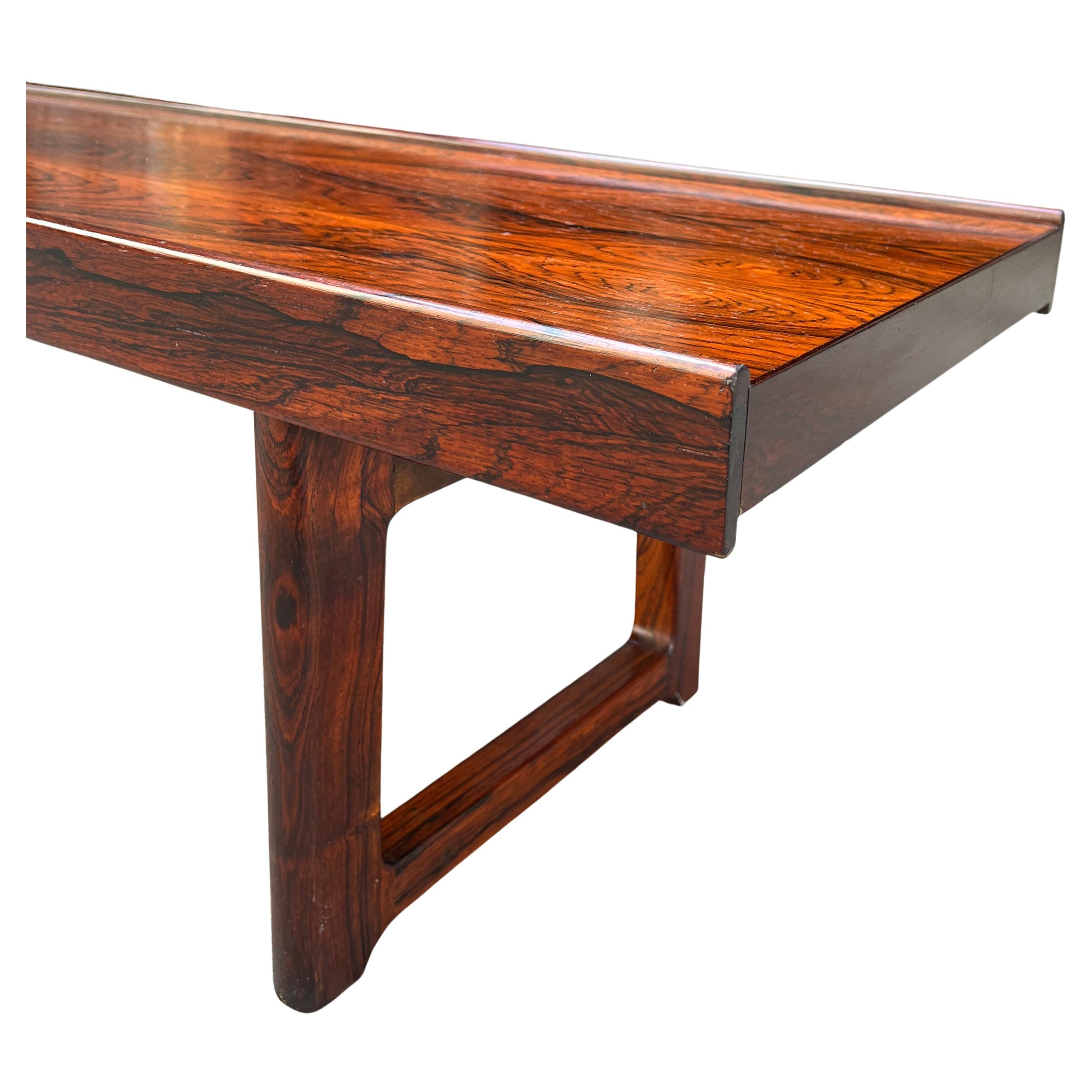 Midcentury “Krobo” Table / Bench by Torbjørn Afdal for Bruksbo For Sale 1