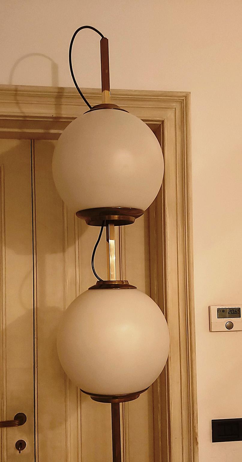  Luigi Caccia Dominioni Mid century Floor Lamp Mod. Lte10, Italy, 1954 3