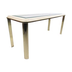 Used Midcentury Lacquered Sofa Table by Design Institute of America