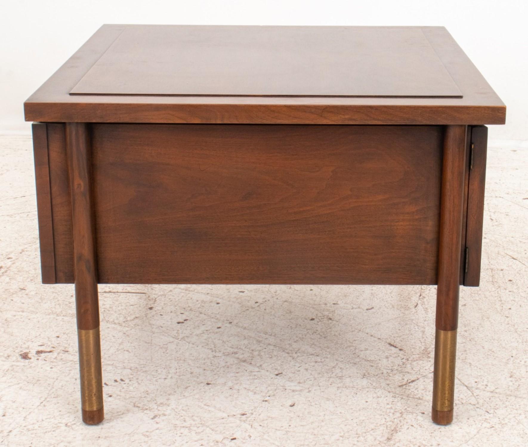 20th Century Midcentury Lamp Table - Cabinet For Sale