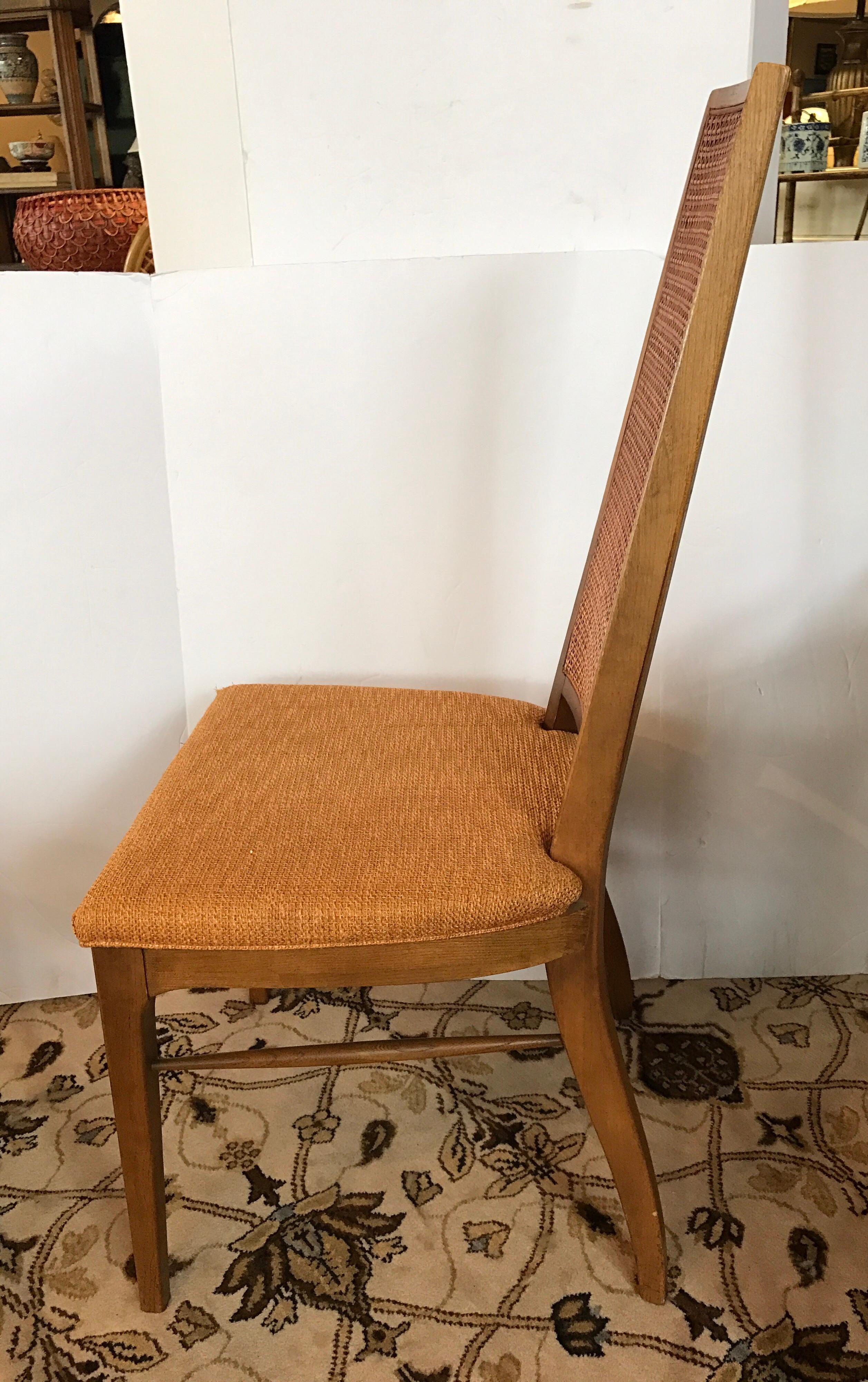 Midcentury Lane Altavista Alta Vista Dining Set Table and Six Matching Chairs 2