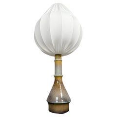 Moderne, große, einzigartige Tischlampe Carl Harry Stålhane Rörstrand, 1950er Jahre