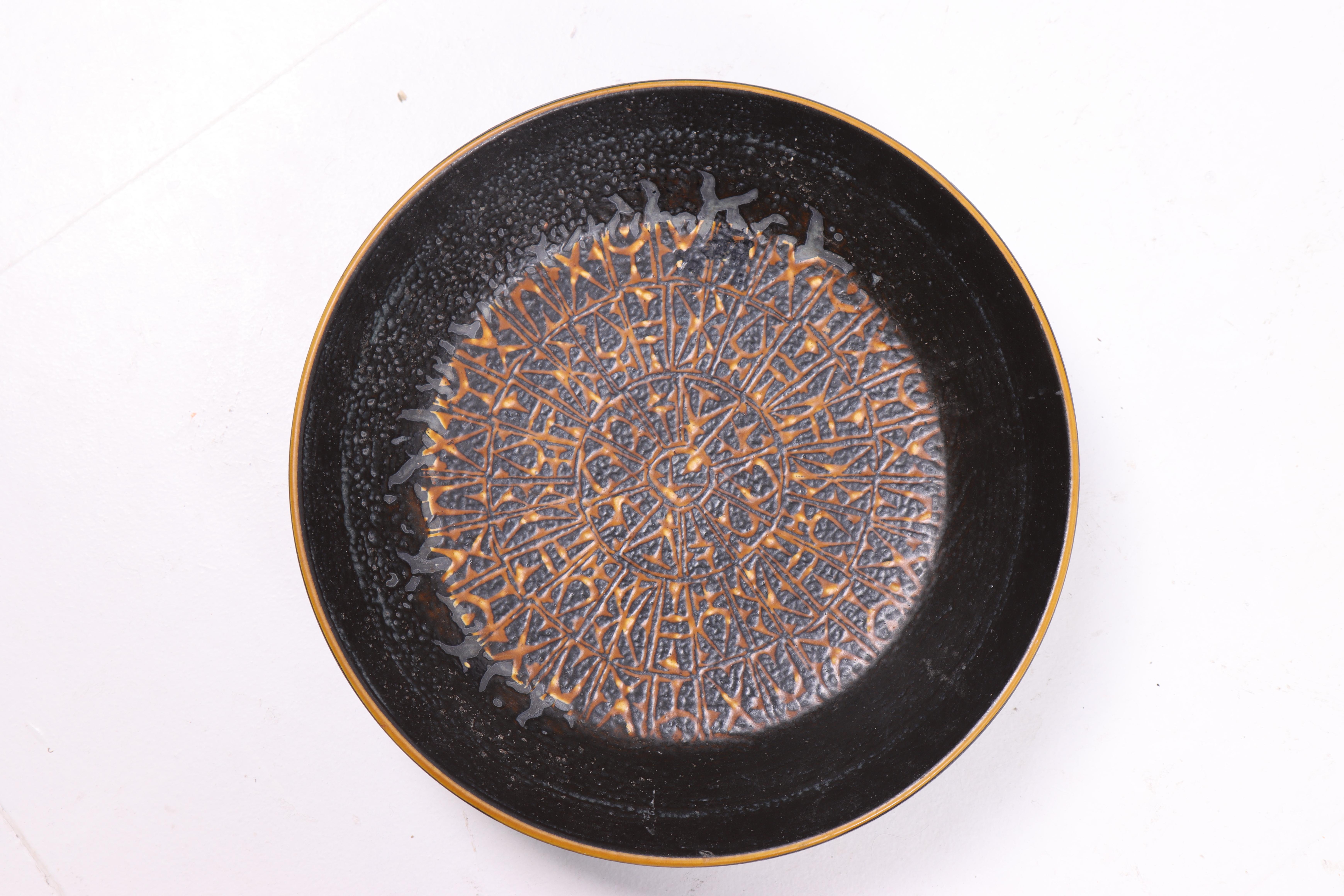 Mid-20th Century Midcentury Large Bowl in Porcelain by Nils Thorsson, Denmark, 1960s For Sale