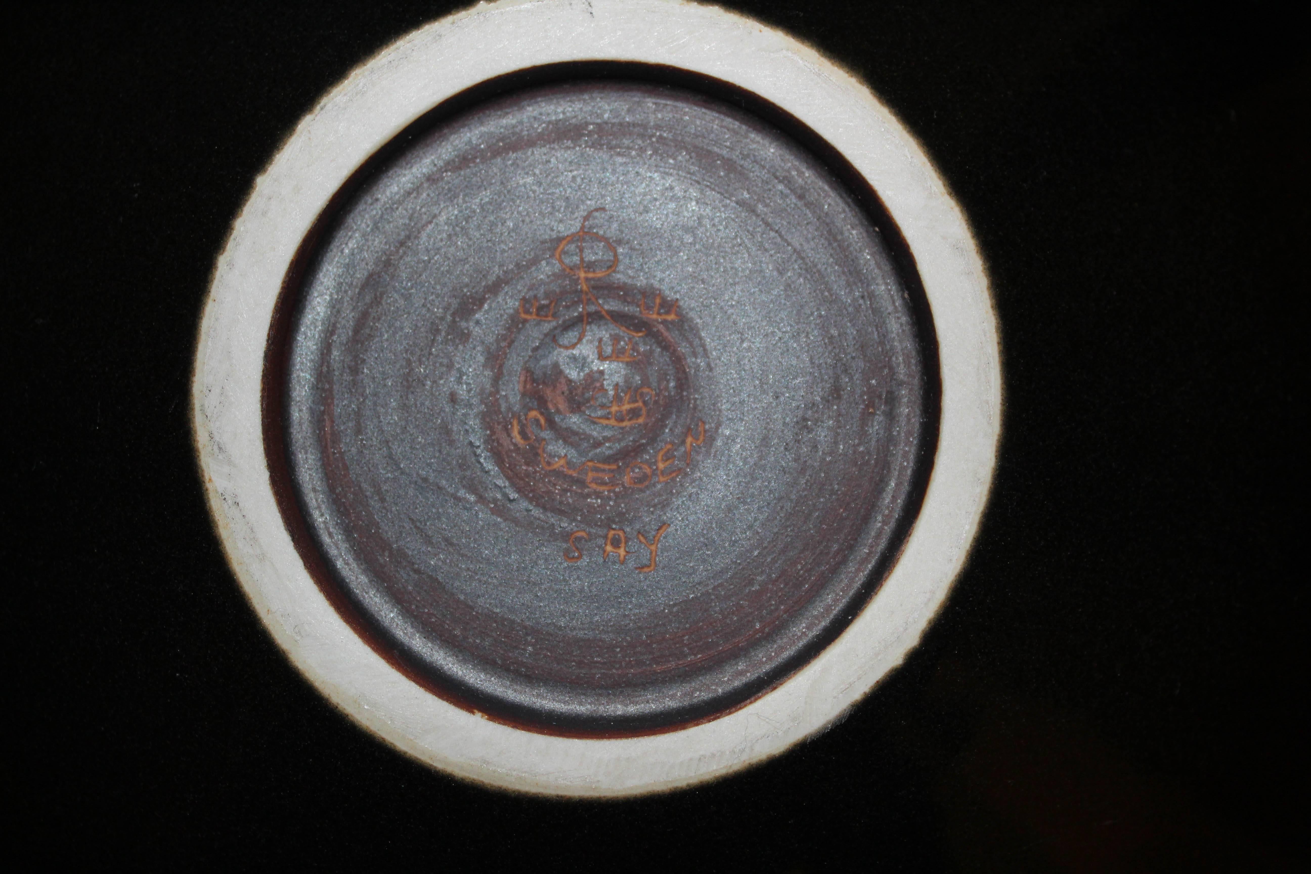 Midcentury Large Ceramic Bowl by Carl-Harry Stålhane for Rörstrand 2