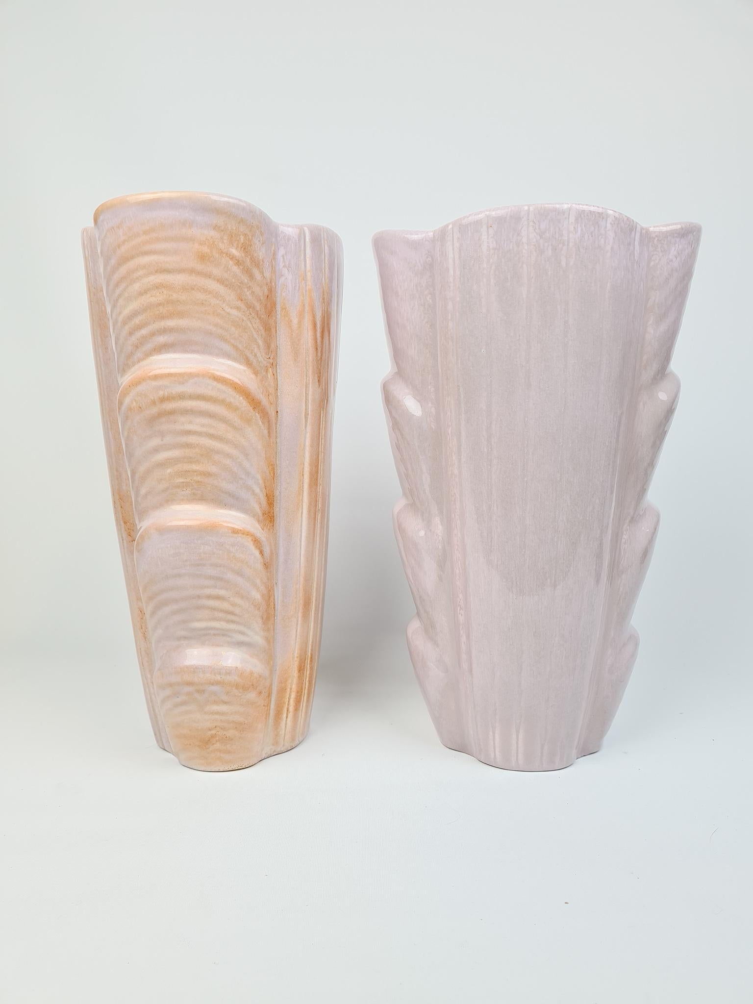 Midcentury Modern Large Ceramic Vases Rörstrand Gunnar Nylund, Sweden For Sale 1