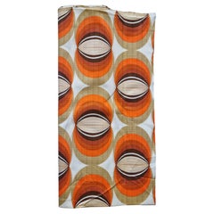 Midcentury Large Cloth, Fabric or Textile in Style of Panton Verner, 1960s
