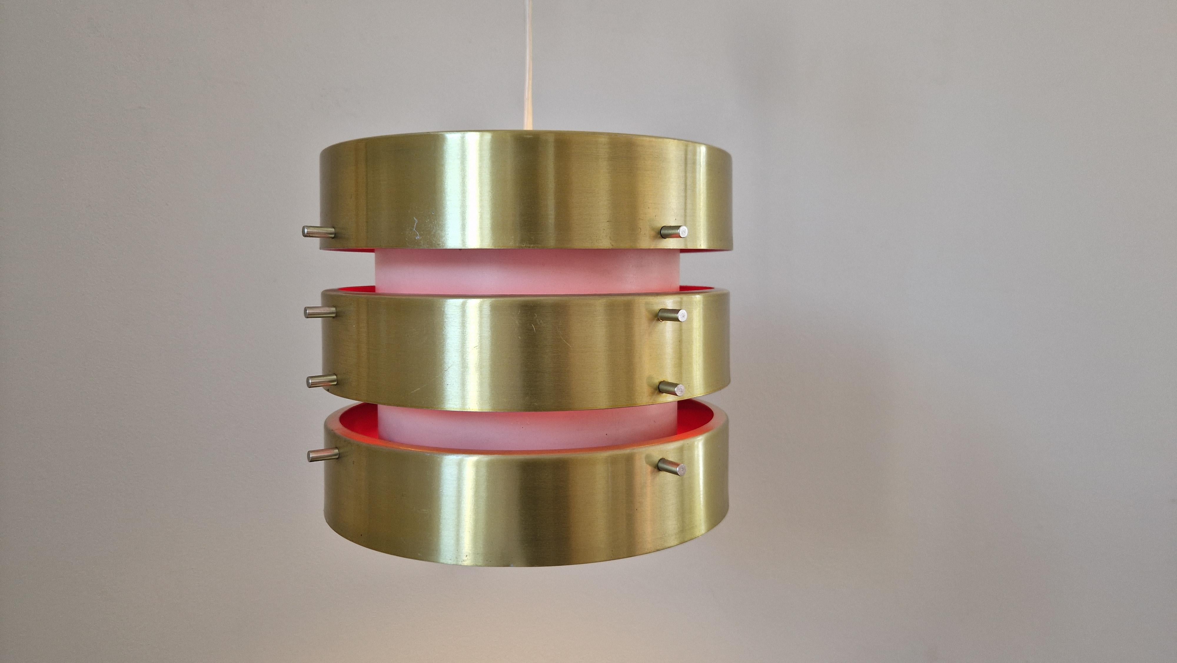 Mid-Century Modern Midcentury Large  Design Pendant , Germany, 1970s. For Sale