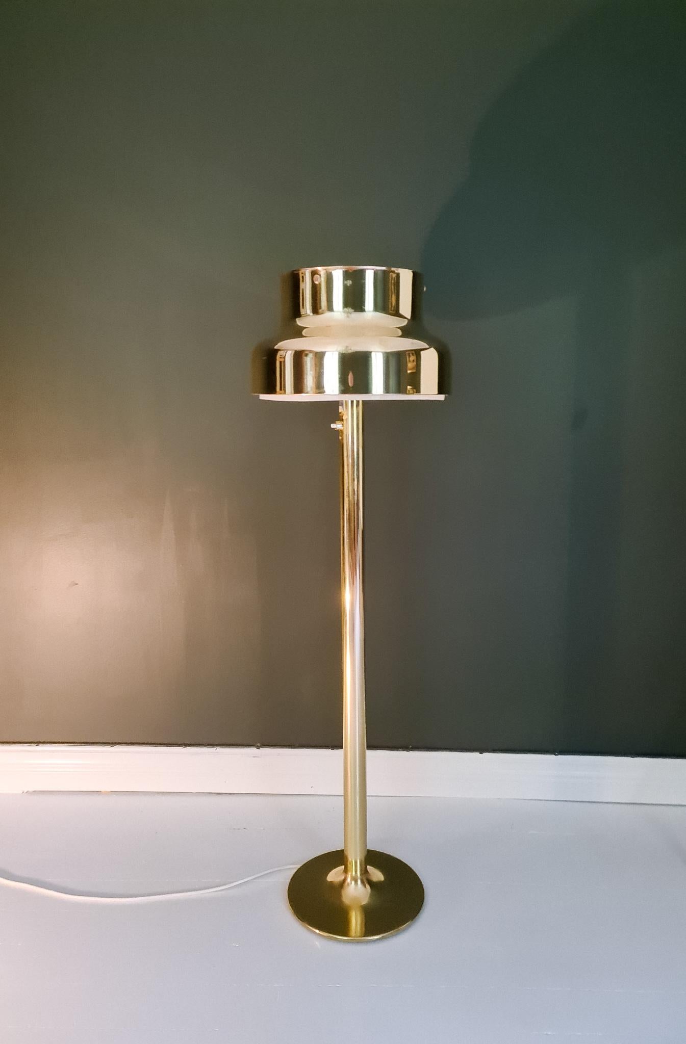 Scandinavian Modern Midcentury Large Floor Lamp Bumling by Anders Pehrson for Ateljé Lyktan, 1960s
