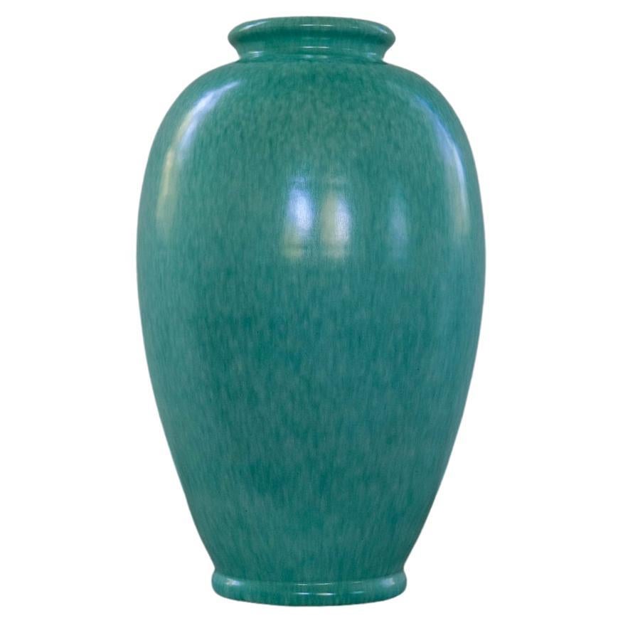Mid-Century Large Floor Vase Designed by John Andersson Höganäs Sweden 1960s For Sale