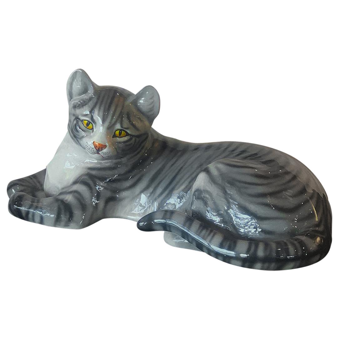 Midcentury Large Ronzan Cat For Sale