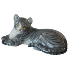 Retro Midcentury Large Ronzan Cat