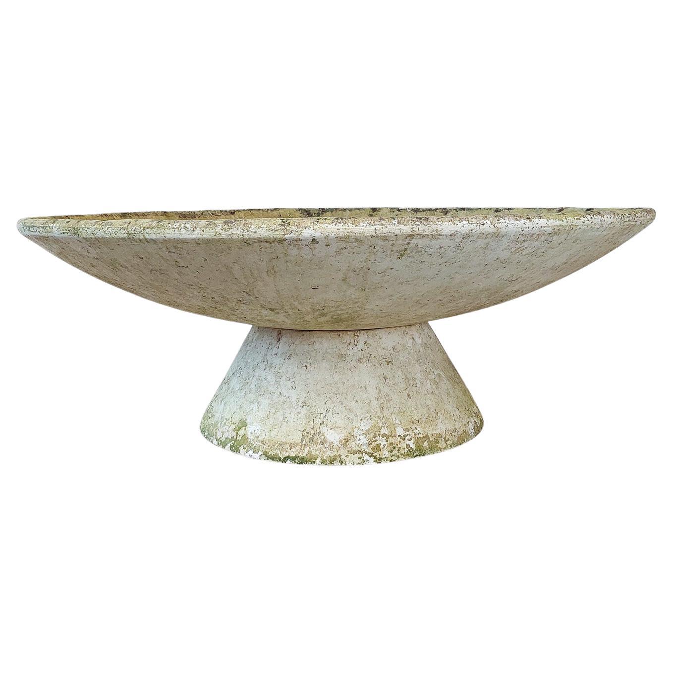 Midcentury Large Shallow Willy Guhl Planter on Base by Eternit For Sale at  1stDibs