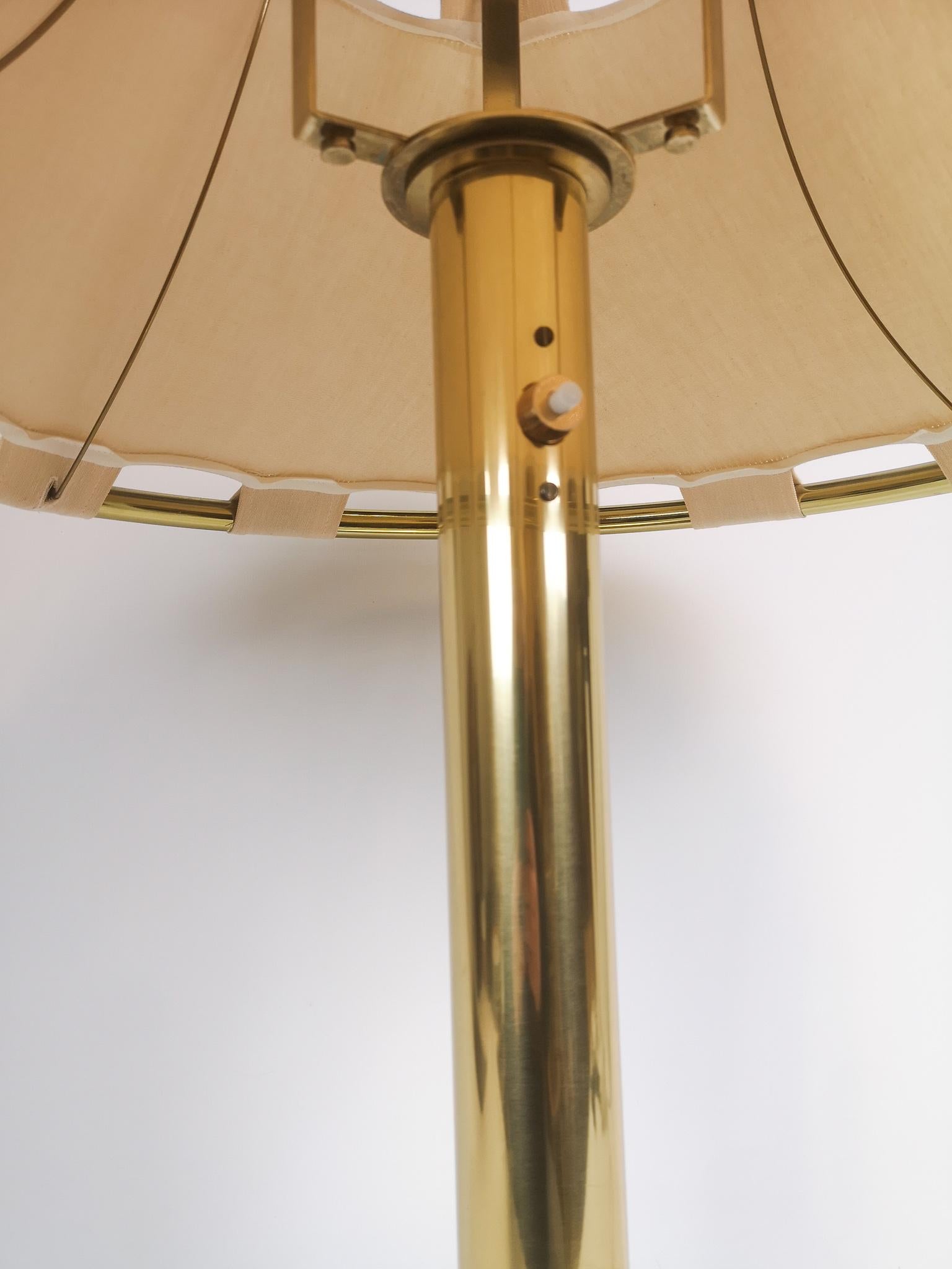 Brass Midcentury Large Table Lamp 