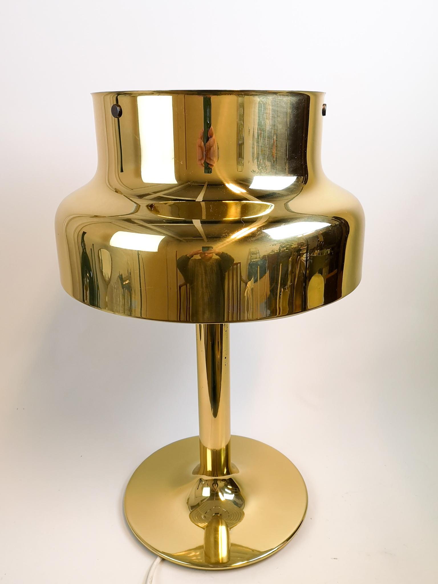 Scandinavian Modern Midcentury Large Table Lamp Bumling by Anders Pehrson for Ateljé Lyktan, 1960s