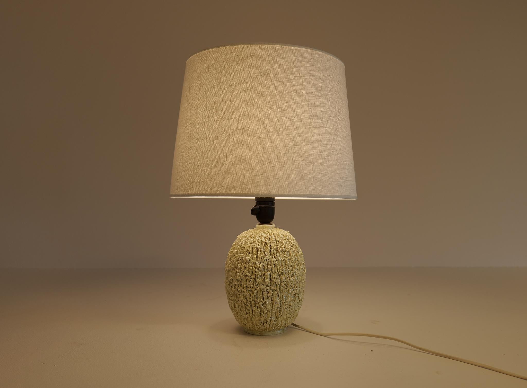 Ceramic Midcentury Modern Large Table Lamp 
